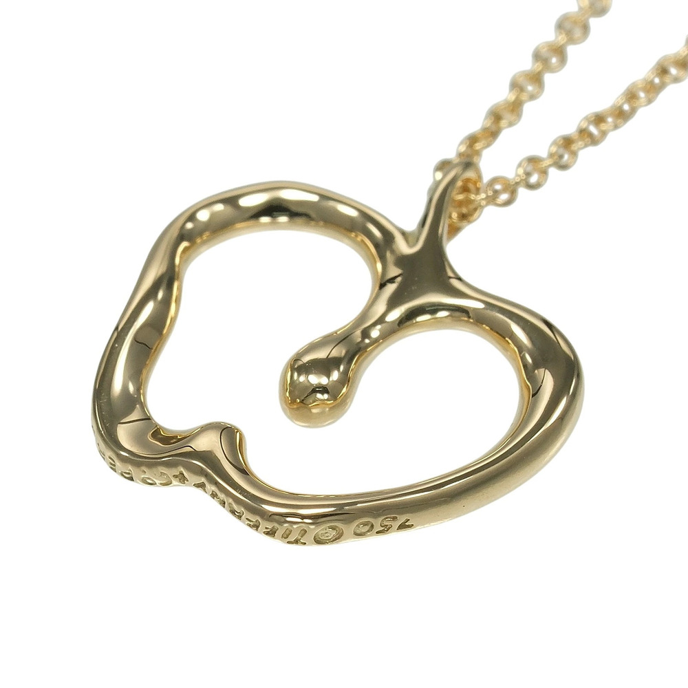 Tiffany Co Elsa Peretti Apple Necklace Yellow Gold - Picture 4 of 7